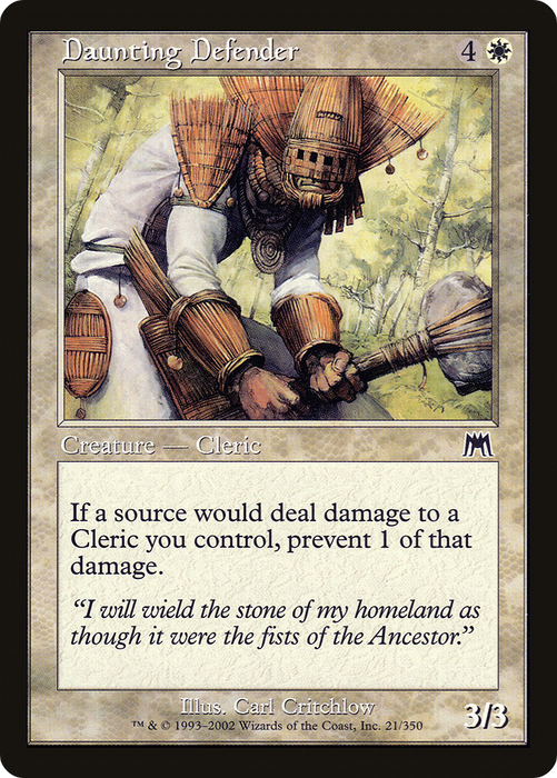 Daunting Defender (ONS-021) - common - Foil