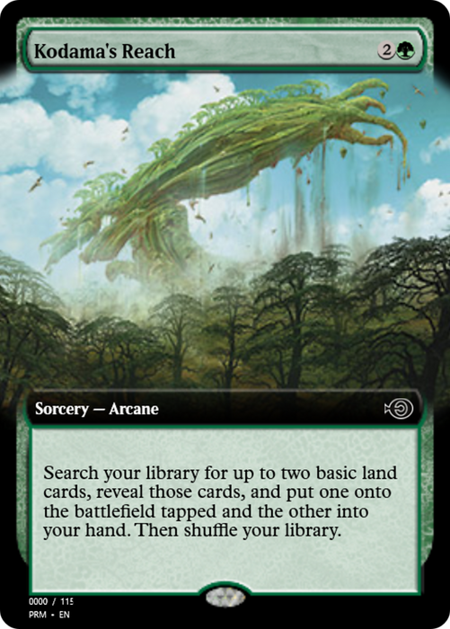 Kodama's Reach (PRM-86122) - common - Foil