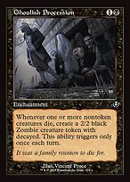 Ghoulish Procession (INR-378) - uncommon: (enchantment) - Foil