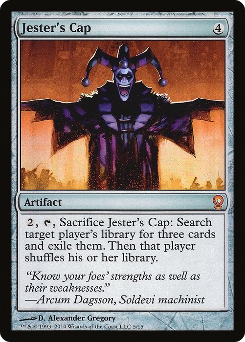 Jester's Cap (V10-005) - mythic - Foil
