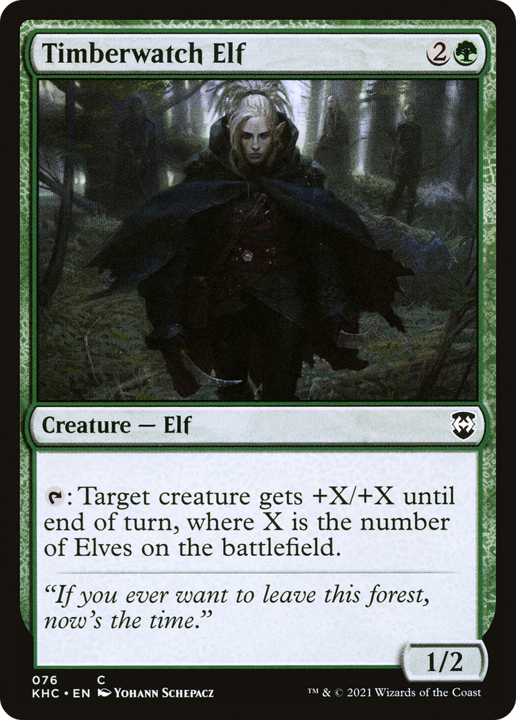 Timberwatch Elf (KHC-076) - common