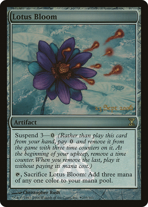 Lotus Bloom (PRE-259★) - rare - Foil