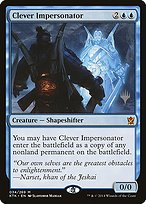Clever Impersonator (PPTHB-34P) - mythic