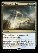 Supreme Verdict (CLU-211) - rare