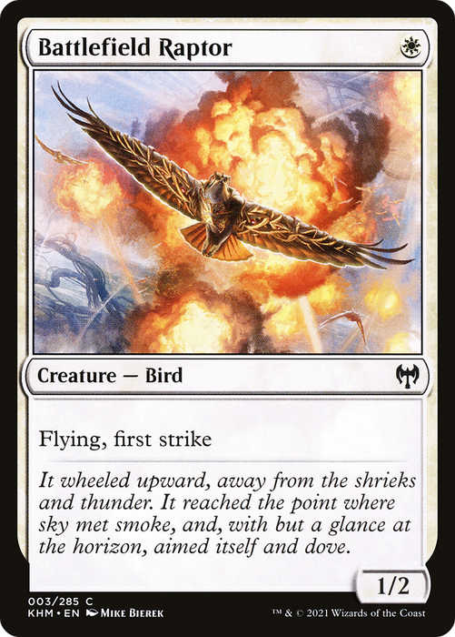Battlefield Raptor (KHM-003) - common