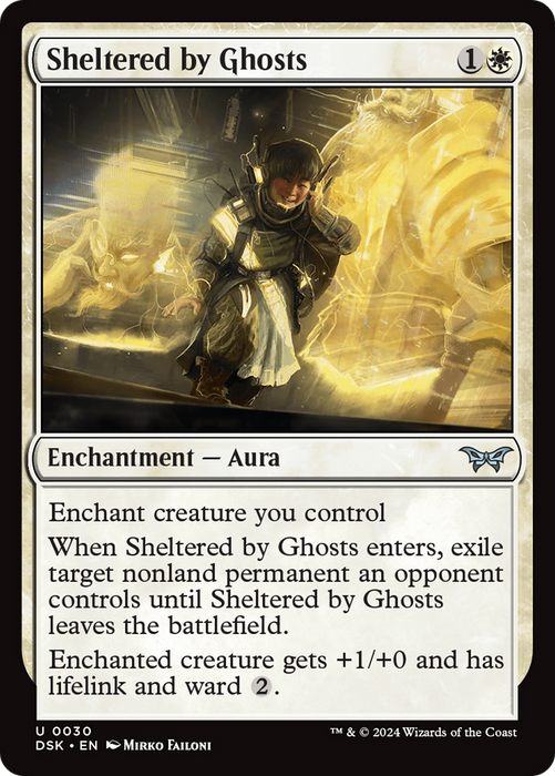 Sheltered by Ghosts (DSK-030) - uncommon - Foil