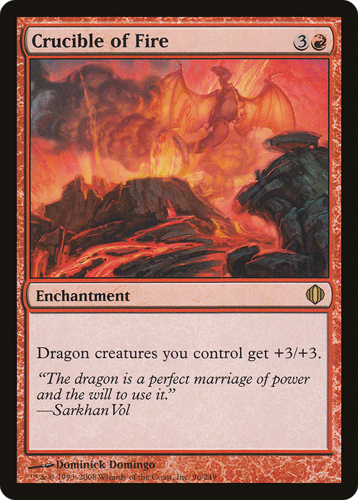 Crucible of Fire (ALA-096) - rare
