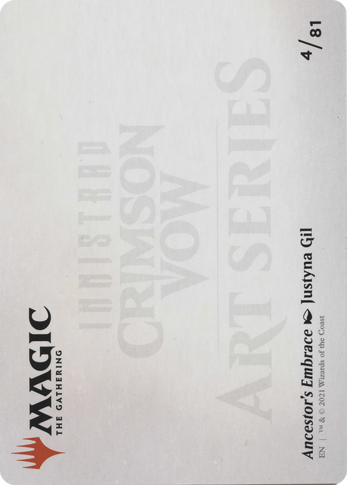 Ancestor's Embrace // Ancestor's Embrace (AVOW-004) - common (Borderless)