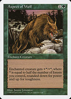 Aspect of Wolf (5ED-278) - rare
