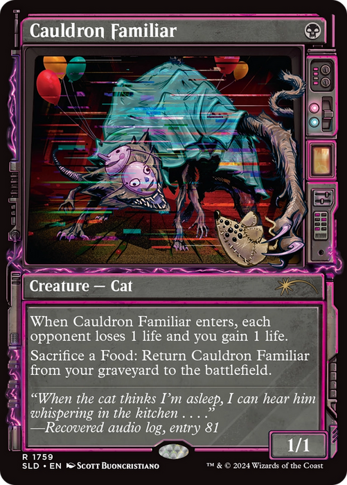 Cauldron Familiar (SLD-1759) - rare: (Showcase)