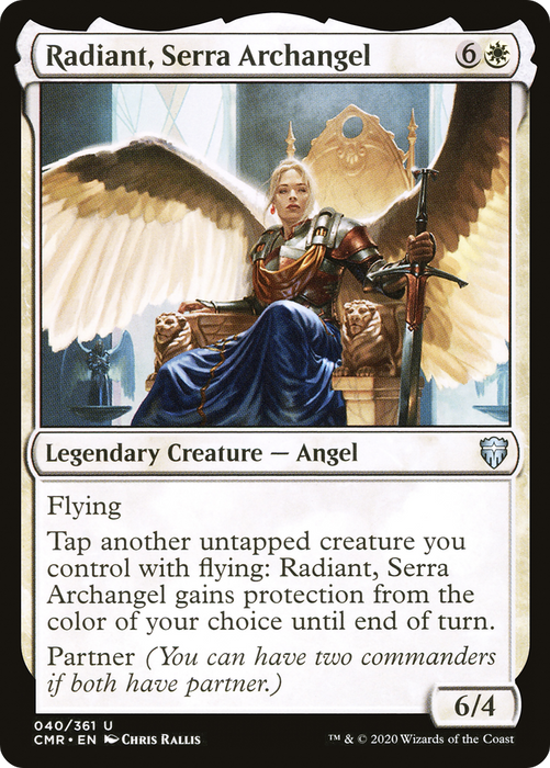 Radiant, Serra Archangel (CMR-040) - uncommon