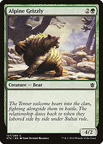 Alpine Grizzly (KTK-127) - common - Foil