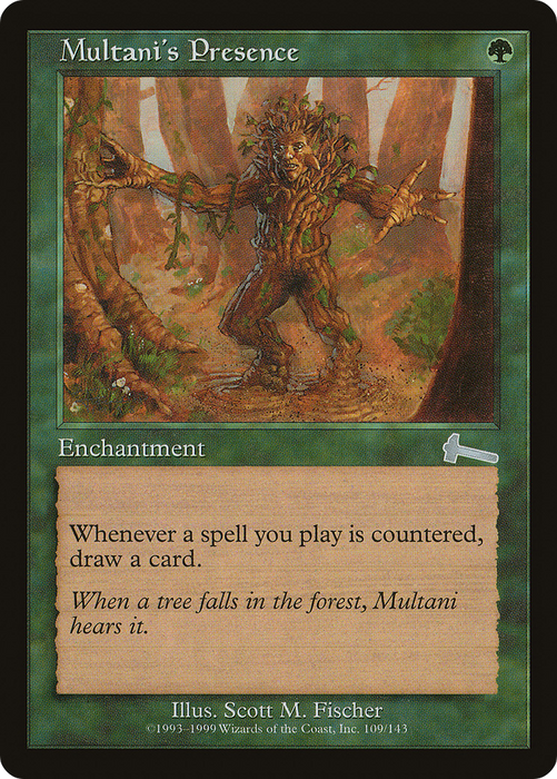 Multani's Presence (ULG-109) - uncommon - Foil