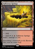 Sulfurous Springs (M3C-381) - rare - Foil