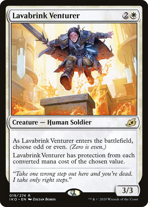 Lavabrink Venturer (IKO-019) - rare - Foil