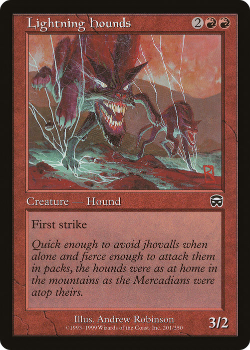 Lightning Hounds (MMQ-201) - common - Foil