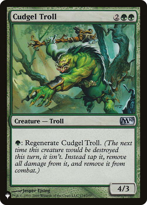 Cudgel Troll (LIST-M10-174) - uncommon