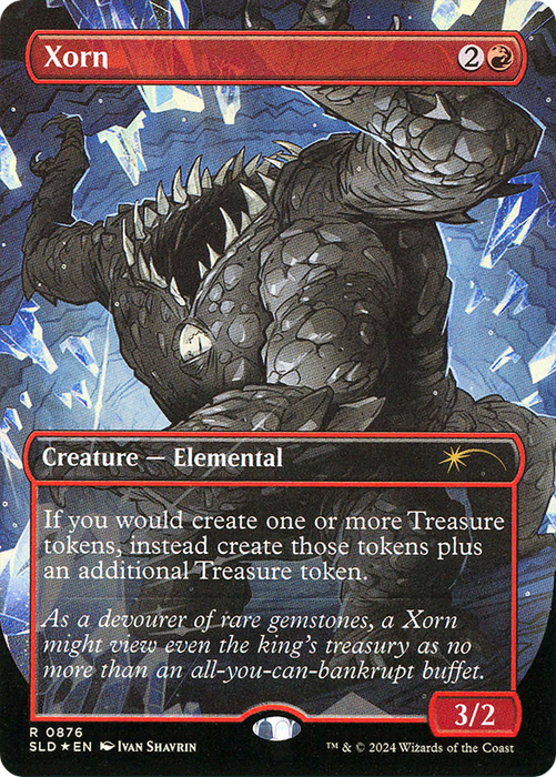 Xorn (SLD-876) - rare (Borderless) - Foil