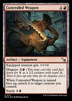 Concealed Weapon (MKM-117) - uncommon - Foil
