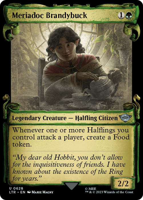 Meriadoc Brandybuck (LTR-628) - uncommon: (Showcase)