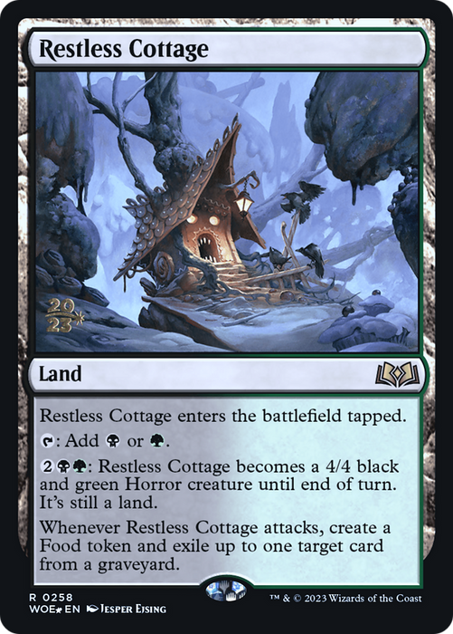 Restless Cottage (PRE-258S) - rare - Foil