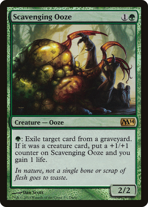Scavenging Ooze (MEDIA-003) - rare - Foil