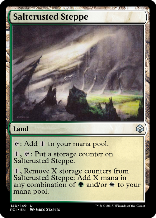 Saltcrusted Steppe (PZ1-146) - uncommon