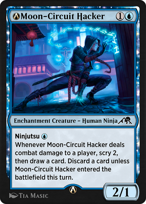 A-Moon-Circuit Hacker (NEO-A-67) - common: (enchantment)