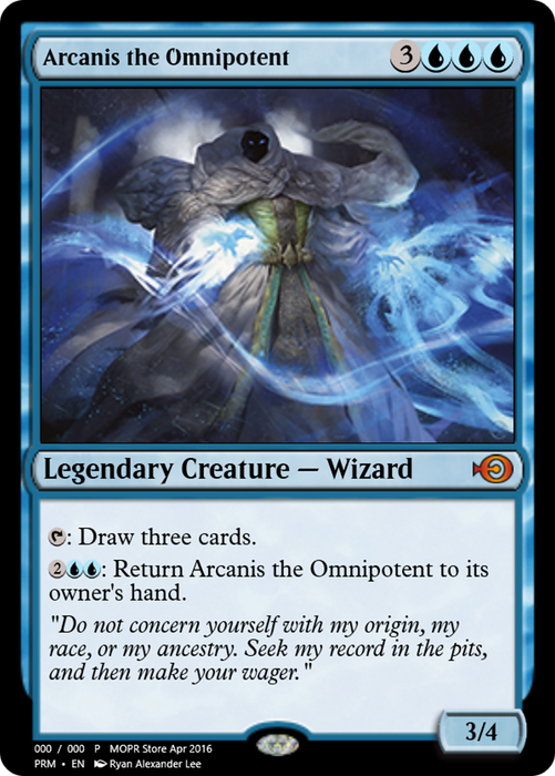 Arcanis the Omnipotent (PRM-54547) - mythic - Foil
