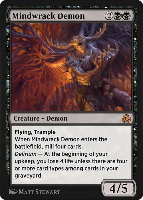 Mindwrack Demon (SIR-124) - mythic