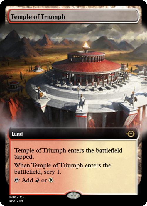 Temple of Triumph (PRM-81978) - rare
