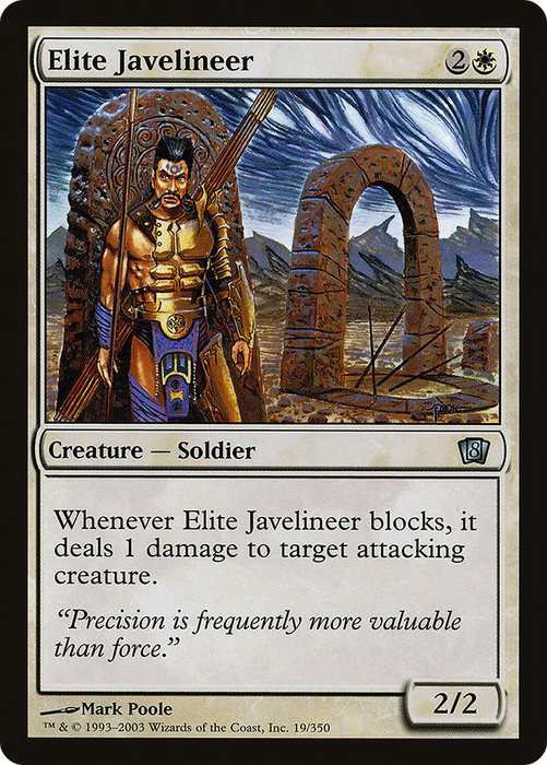 Elite Javelineer (8ED-19★) - uncommon - Foil
