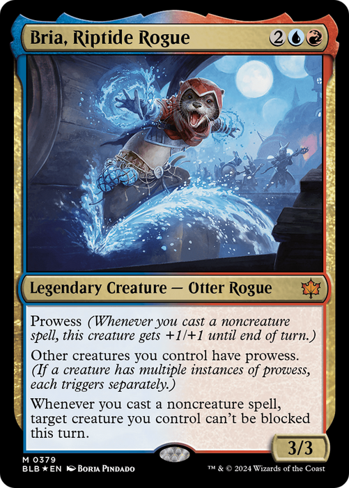 Bria, Riptide Rogue (BLB-379) - mythic - Foil