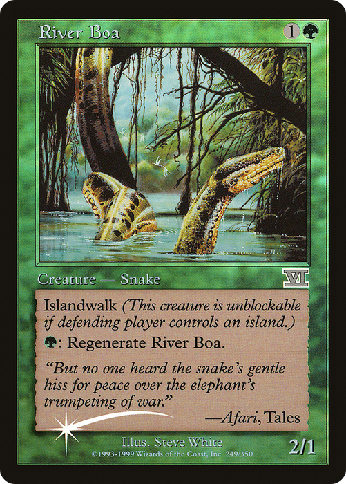 River Boa (FNM-001) - rare - Foil