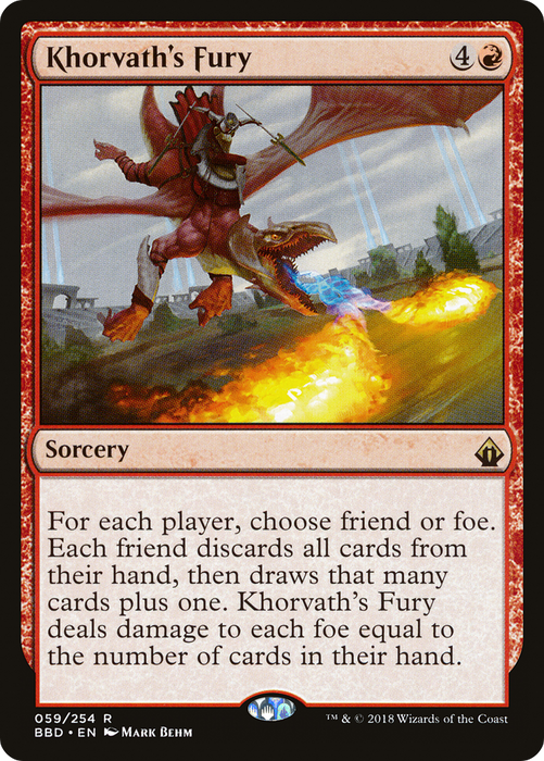 Khorvath's Fury (BBD-059) - rare
