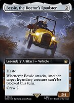 Bessie, the Doctor's Roadster (WHO-1046) - rare: (Extended Art) - Foil