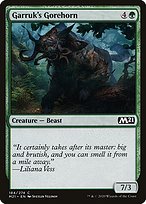 Garruk's Gorehorn (M21-184) - common