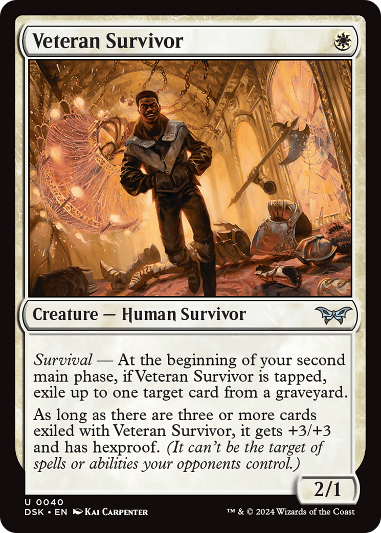 Veteran Survivor (DSK-040) - uncommon - Foil