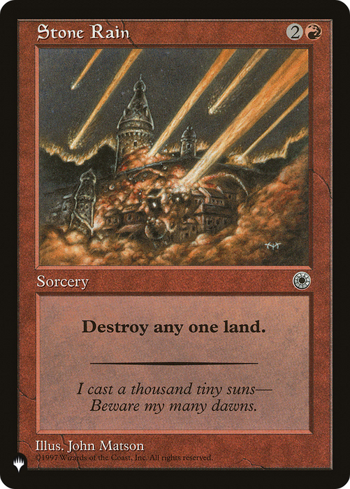 Stone Rain (LIST-POR-151) - common