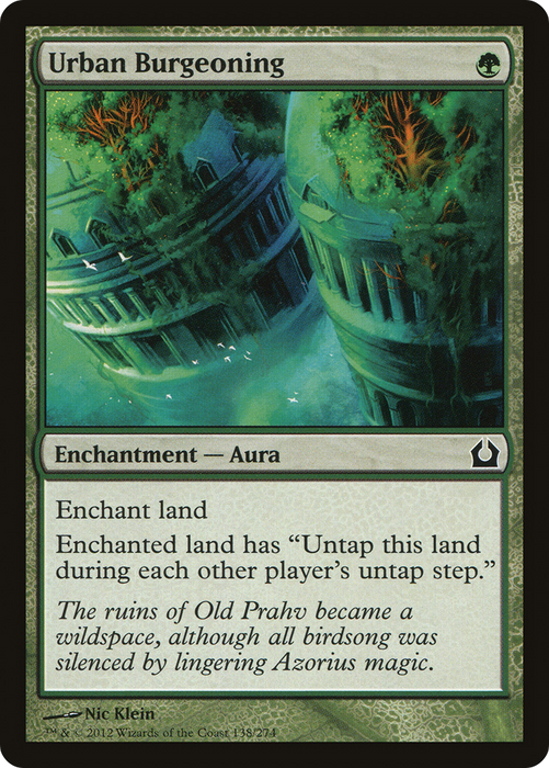Urban Burgeoning (RTR-138) - common - Foil
