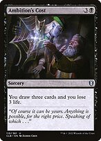 Ambition's Cost (CLB-110) - uncommon