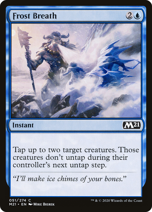 Frost Breath (M21-051) - common - Foil