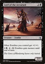 Lord of the Accursed (AKH-099) - uncommon - Foil