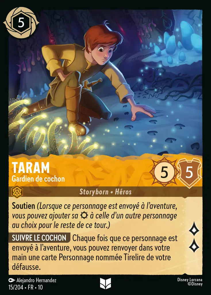 Taram - Gardien de cochon (15/204) - LDLP - Inhabituelle - Cold Foil