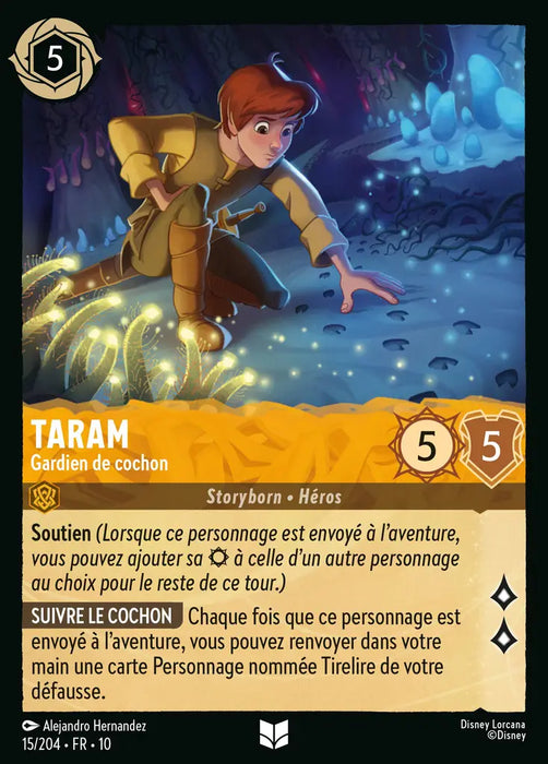 Taram - Gardien de cochon (15/204) - LDLP - Inhabituelle - Cold Foil