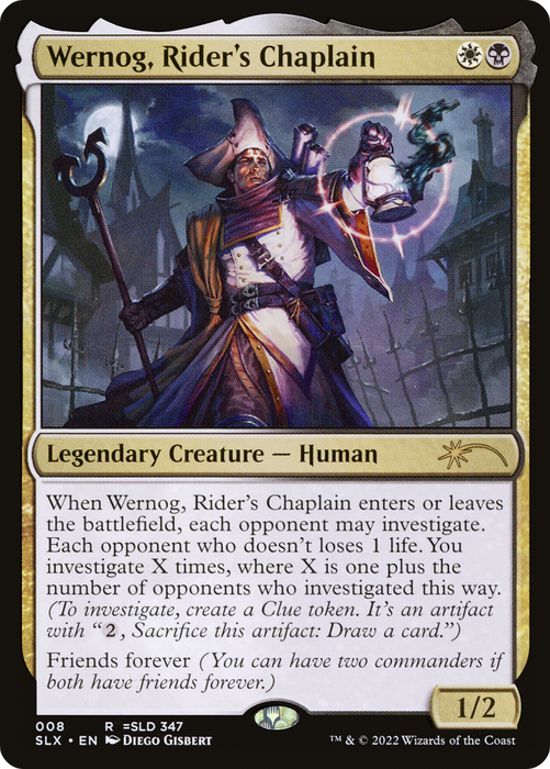 Wernog, Rider's Chaplain (SLX-008) - rare