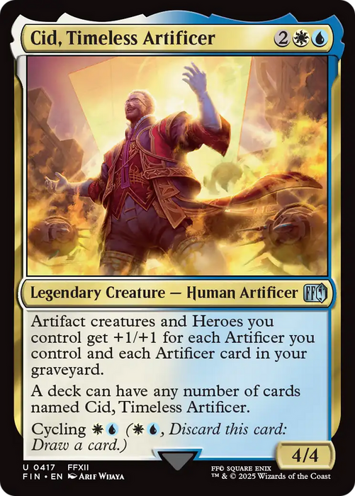 Cid, Timeless Artificer (FIN-417) - uncommon