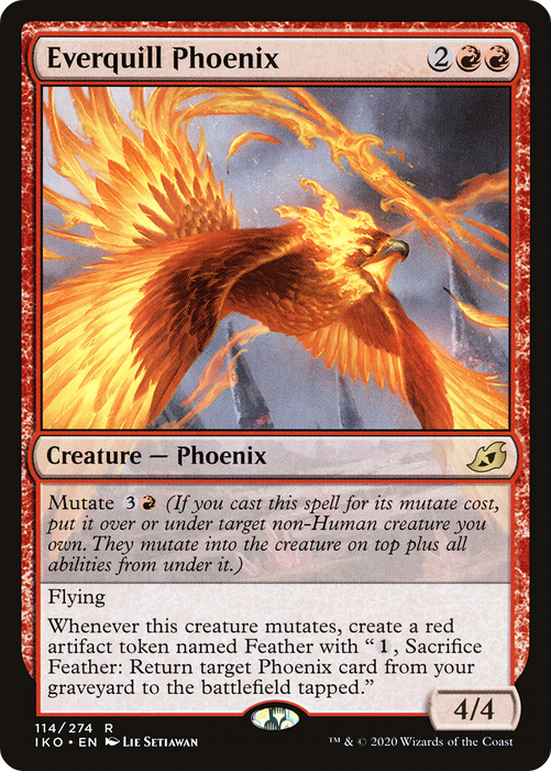 Everquill Phoenix (IKO-114) - rare