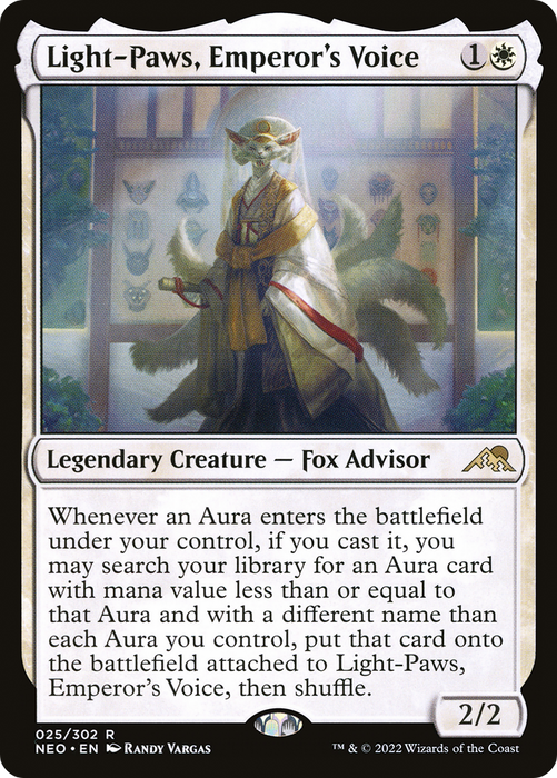 Light-Paws, Emperor's Voice (NEO-025) - rare - Foil