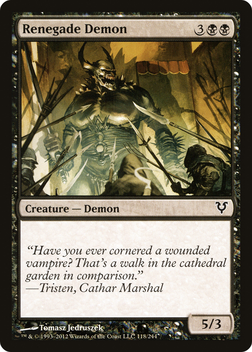 Renegade Demon (AVR-118) - common